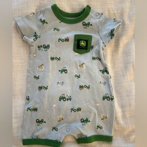 John Deere - baby romper, size 3-6 months